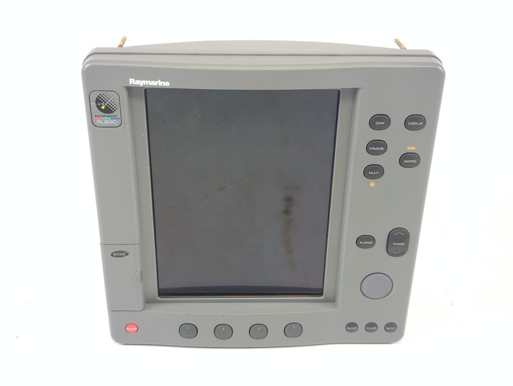 Raymarine RL80C Plus RL80CRC Pathfinder 10" Color Radar MFD Chartplotter Display