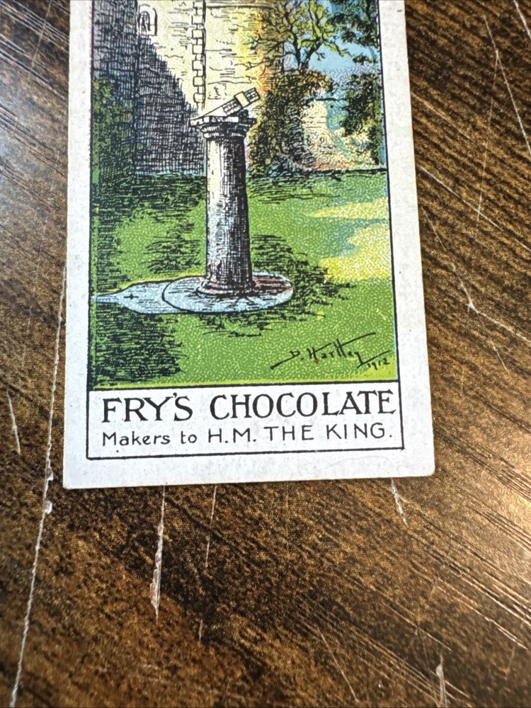 FRY`S CHOCOLATE COCOA ANCIENT SUNDIALS 1924 No19