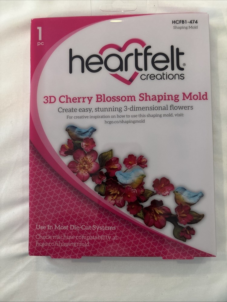Heartfelt Creations 3D Cherry Blosson Shaping Mold