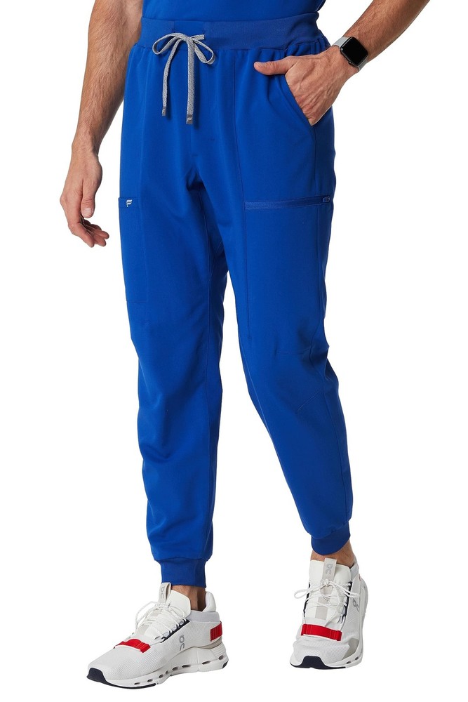Fabletics Men's All-Shift 5-Pocket Scrub Jogger - MotionTech, 4-Way Stretch, ...