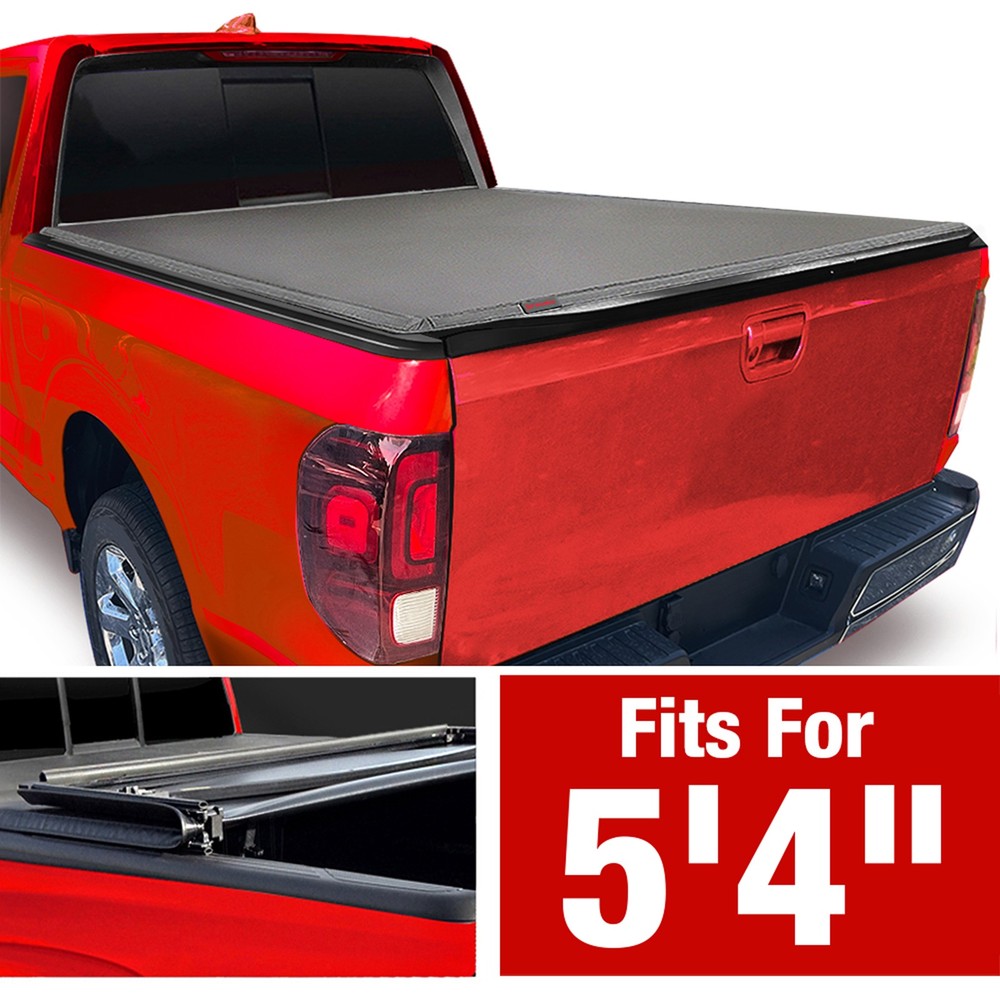 Soft Tri-fold Tonneau Cover for 2017-2026 Honda Ridgeline 5'4" Bed