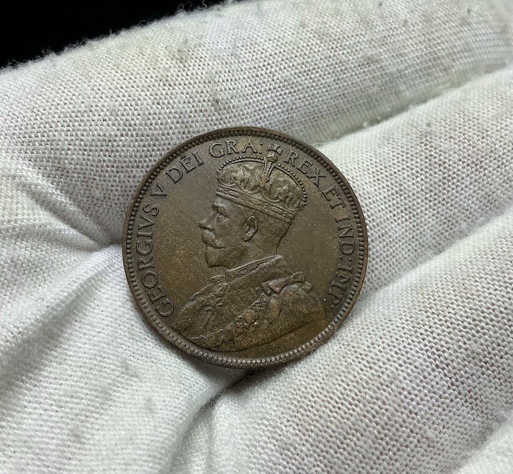 1917 Canada Large One Cent J382