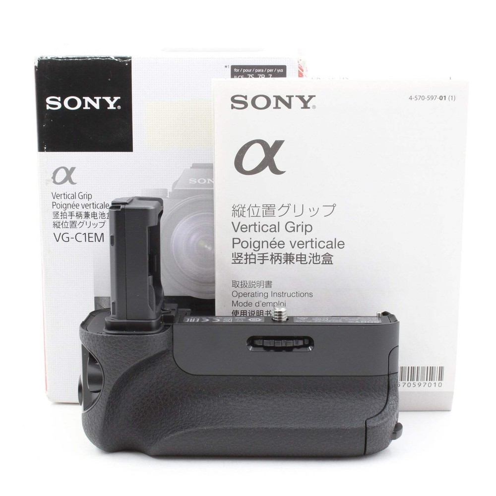 * OPEN BOX EXCELLENT * Sony Vertical Battery Grip for Alpha a7 or a7R Digital Ca