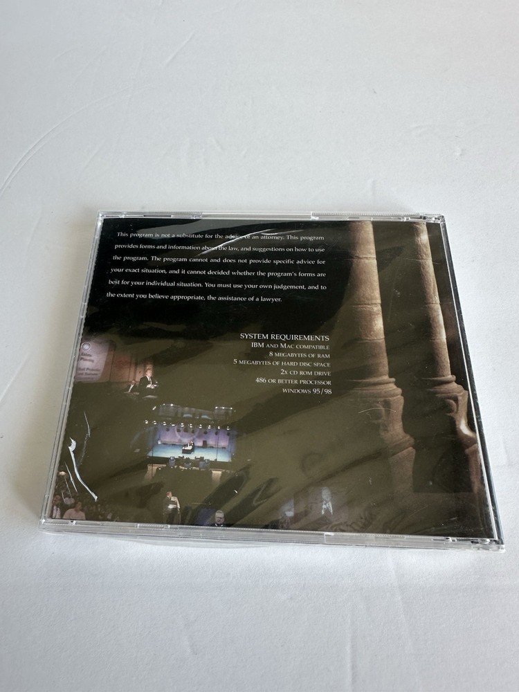 IBM &Mac Compatible Complete Legal Software CD
