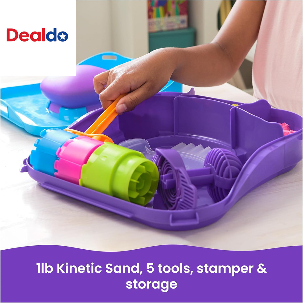 , Squishmotion, Easter Basket Stuffers, Includes 1Lb Moldable Play Sand, Stamper