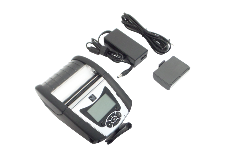 Zebra QLN320 Barcode Printer, WiFi, Bluetooth, Charger, Battery, Belt Clip!