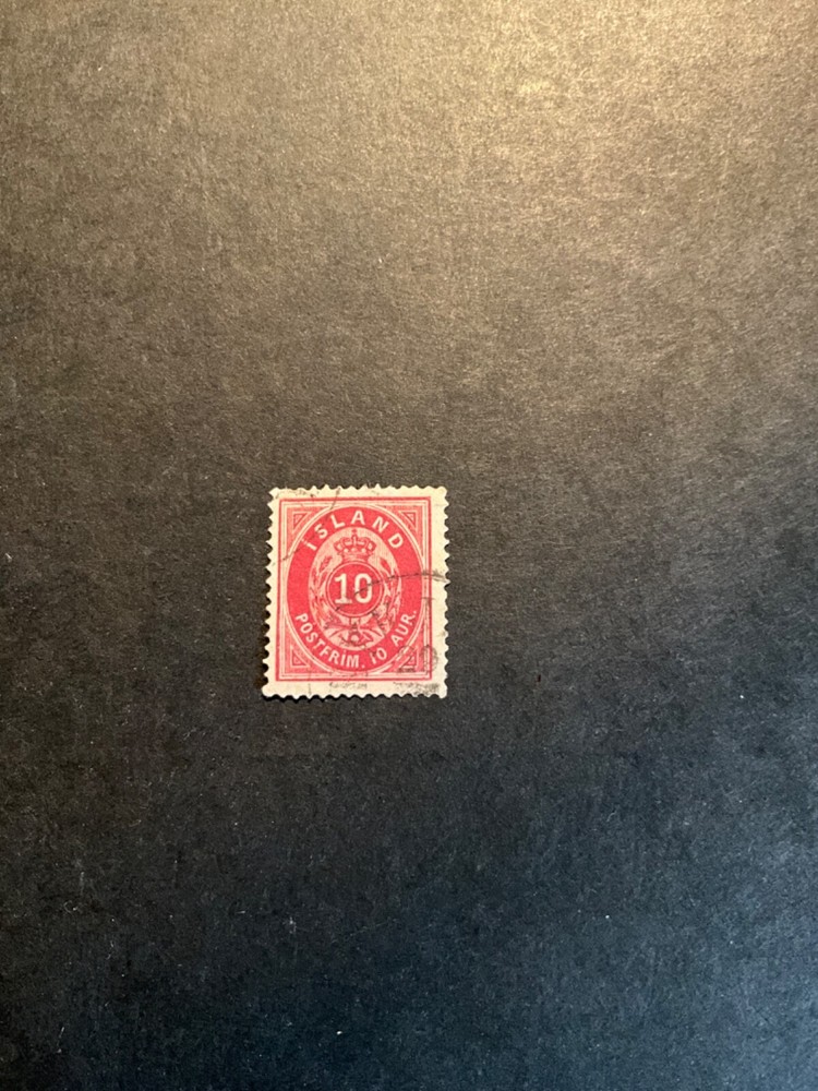 Iceland Scott #11 used