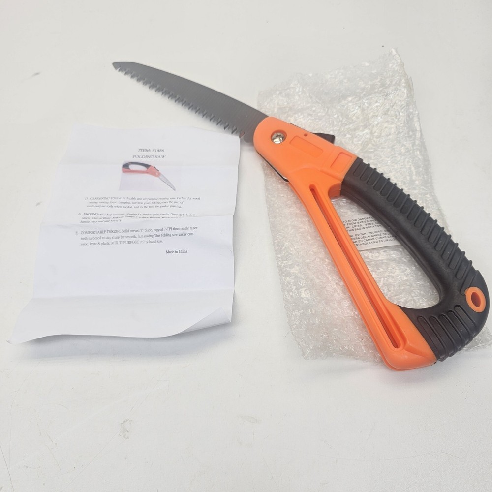 Multi-purpose Utility Portable Folding Hand Saw ITEM#51486