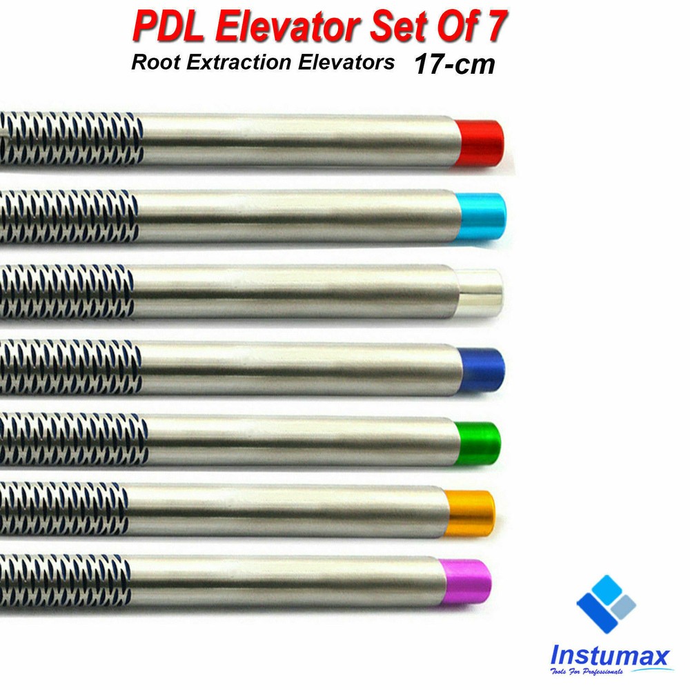 Dental Luxating Elevators PDL Periotome Luxation Root Extracting Extraction Kit
