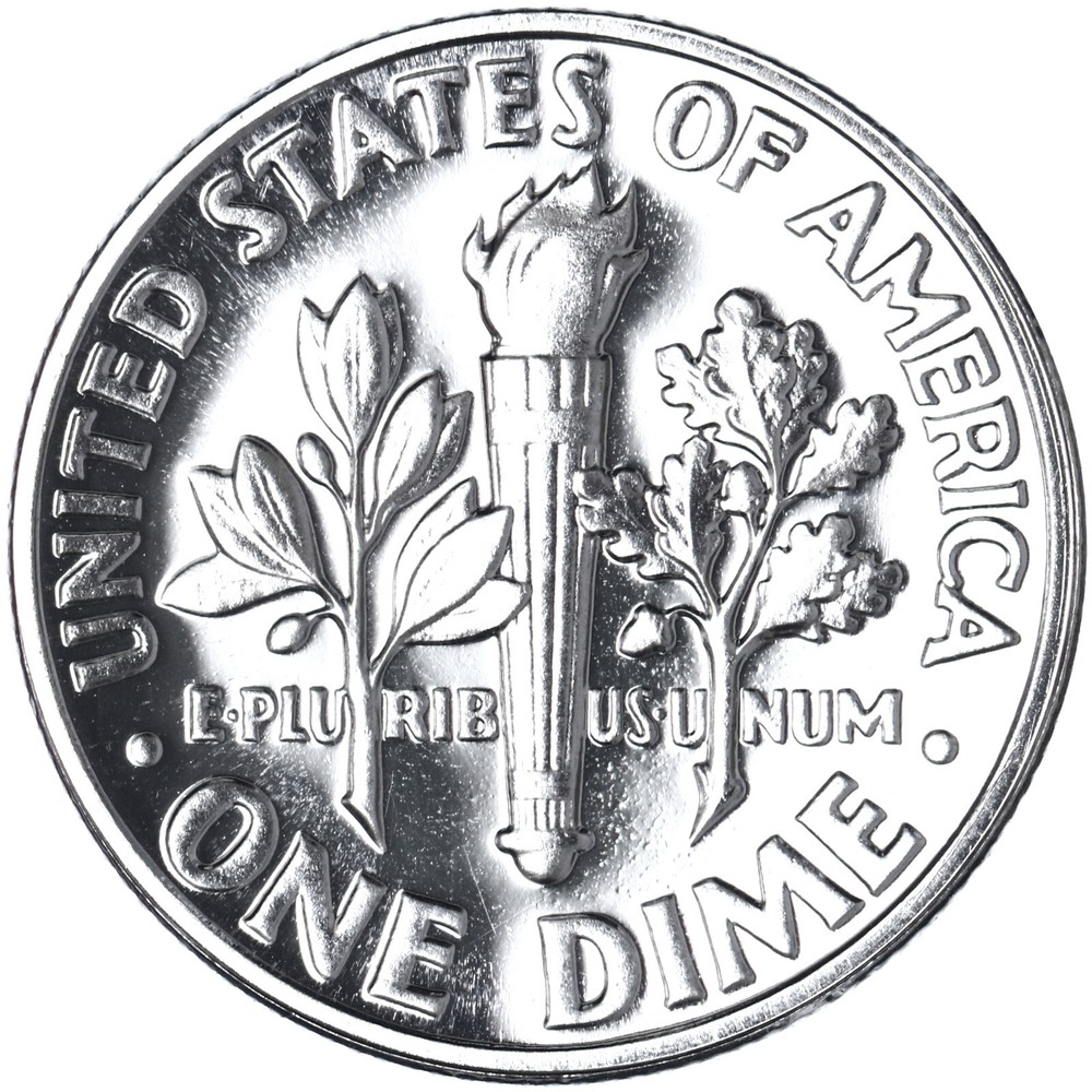 1957 (P) Roosevelt Dime Gem Proof 90% Silver