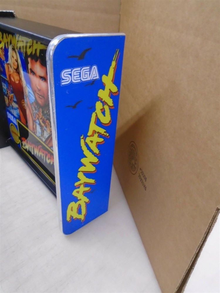 Baywatch Pinball Head LED Display light box