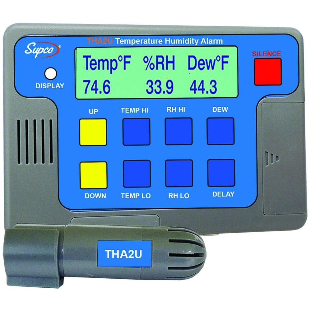 Supco THA2U TEMPERATURE Humidity Alarm