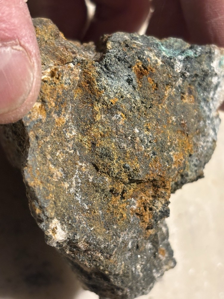 rich silver ore on quartz
