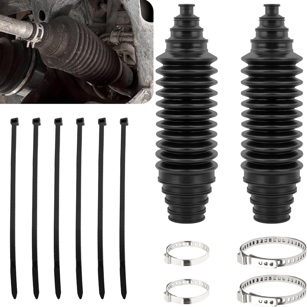 Steering Rack Pinion Boot Kit Inner Tie Rod Bellow Customized For BMW Vehicles