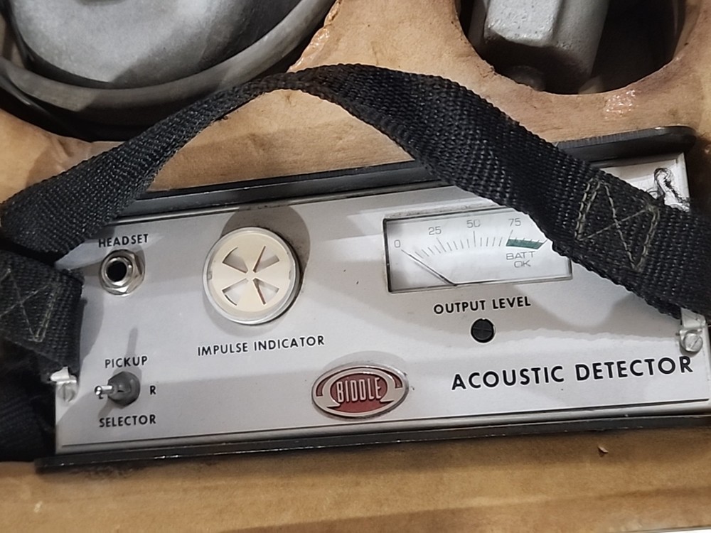 BIDDLE ACOUSTIC DETECTOR TEST SET CAT 651103