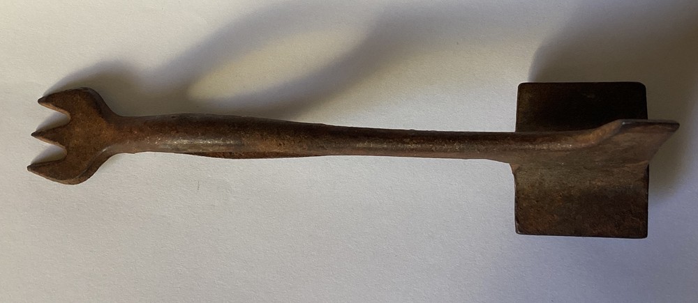 Primitive Solid Metal Meat Tenderizer Tool