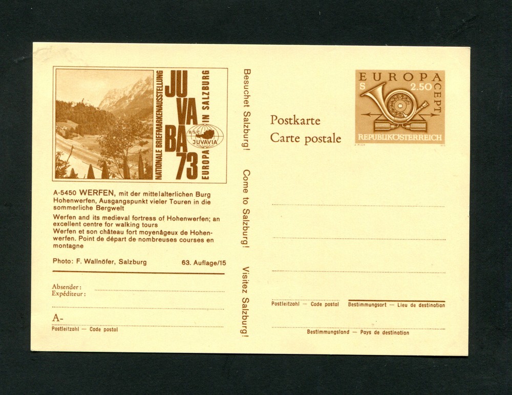 Austria 2 Different GA P437 (BA-6)