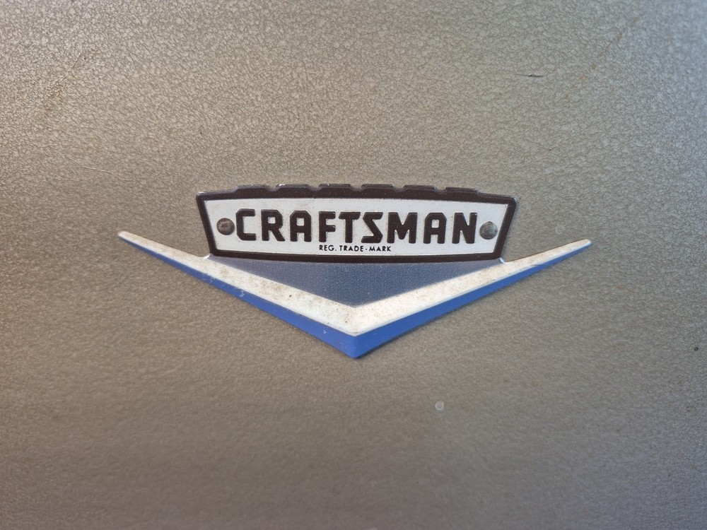 1950's Craftsman Wall Mount Drill Box