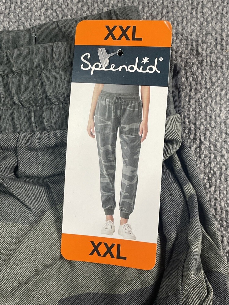 Splendid Women's Jogger Camo Green