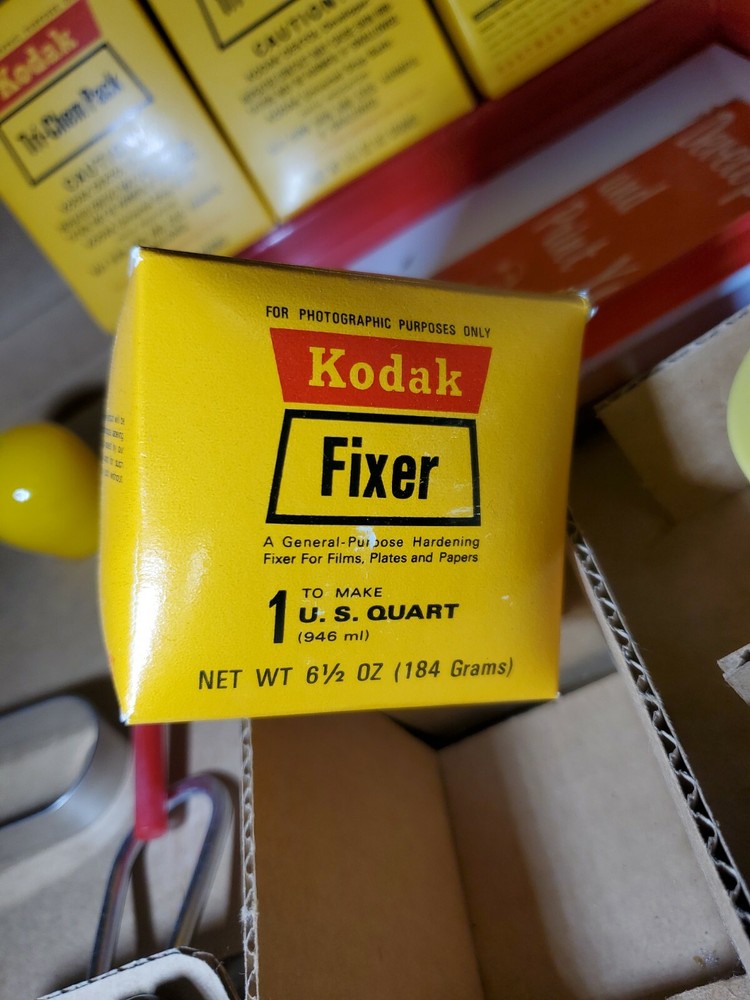 Vintage Kodak Photograph Developing Kit RARE