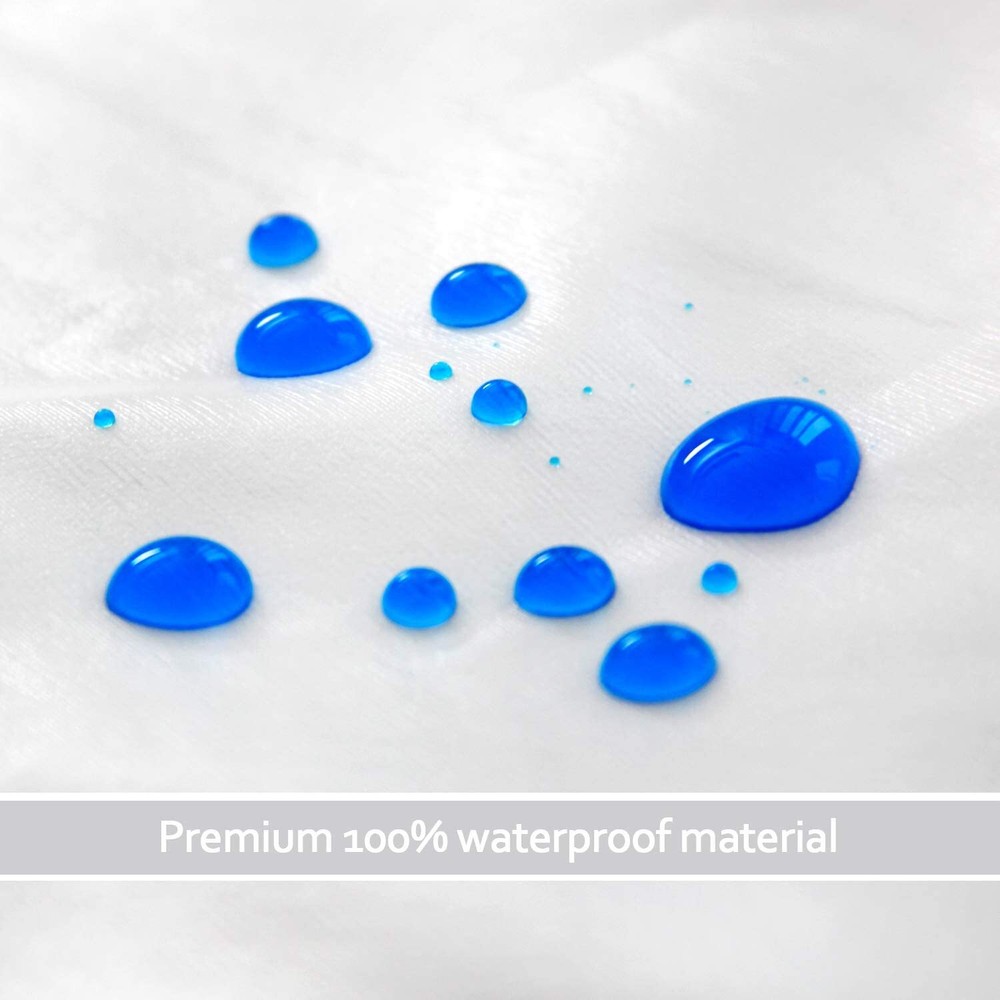 Waterproof Pillow Protector Zippered Pillow Covers Soft Pillowcases All Sizes
