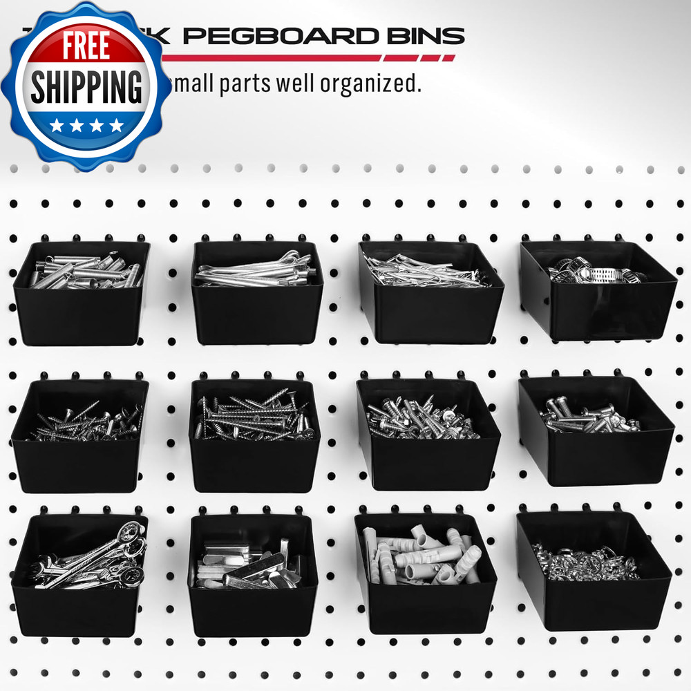 300 Piece Pegboard Hook Set Pegboard Organizer Accessories for Hanging...
