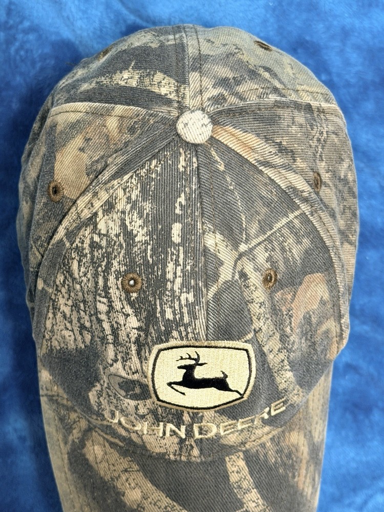 John Deere Camo, tractor, deer, Adjustable Season Cap
