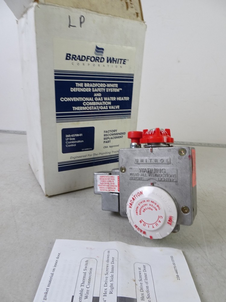 Robert Shaw Water Heater Gas Valve Temperature Control Module 64-6A7-345