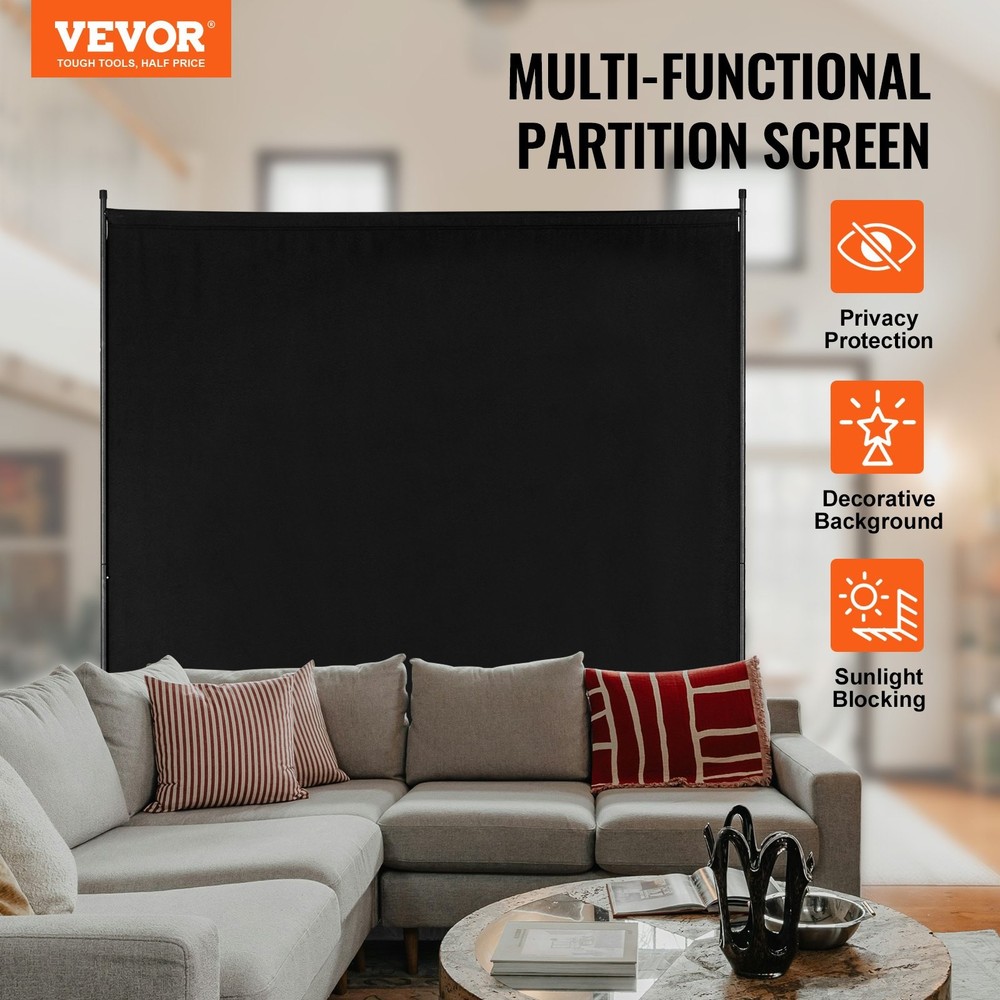 New/Room Divider, Single Panel Room Divider, 6FT Privacy Screen Indoor, Partitio