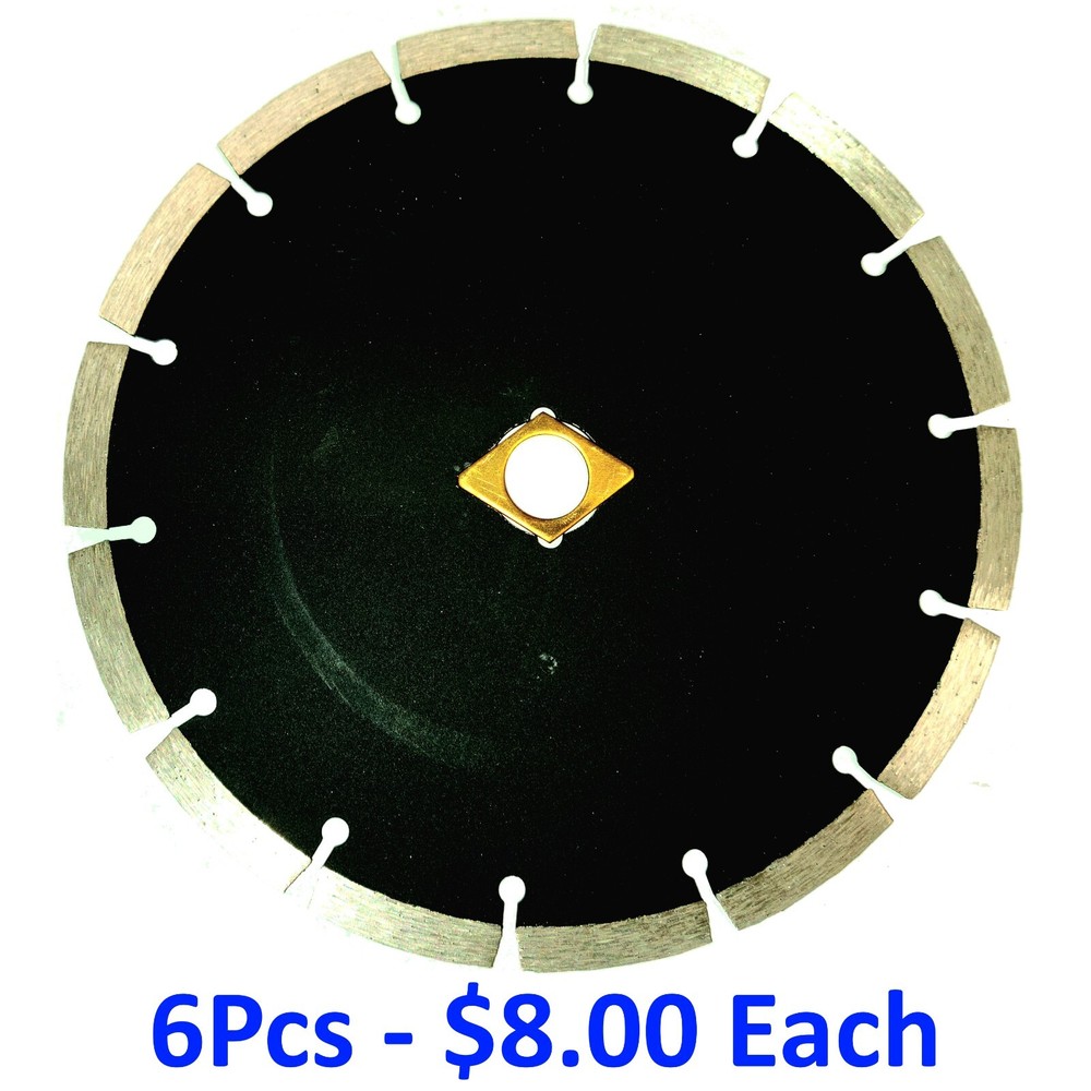 7"  Segmented Diamond Saw Blade [6Pcs for $8.00 Each]