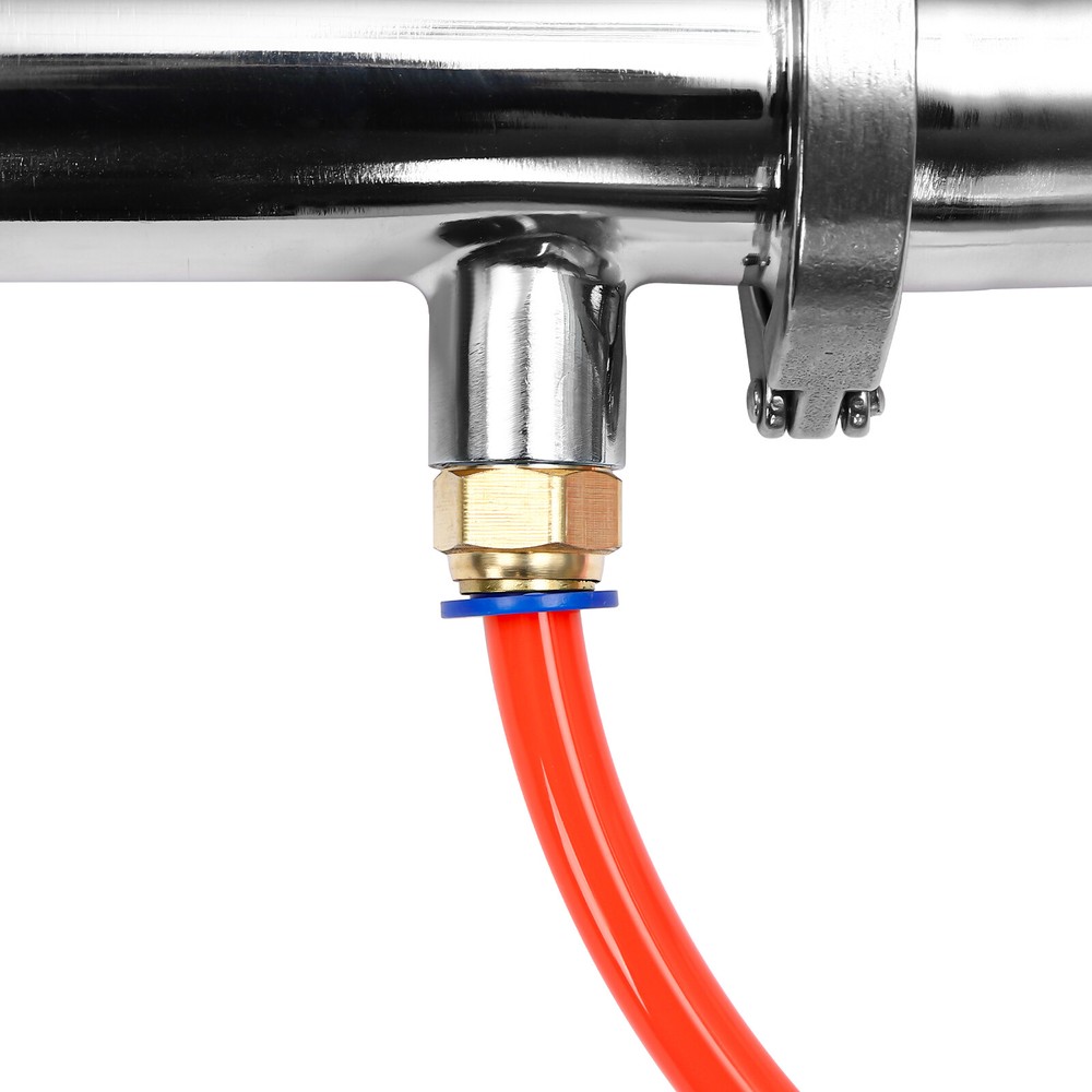 4" Inch Stainless Moonshine Still Reflux Column With Copper Bubble Plate 52 Gal