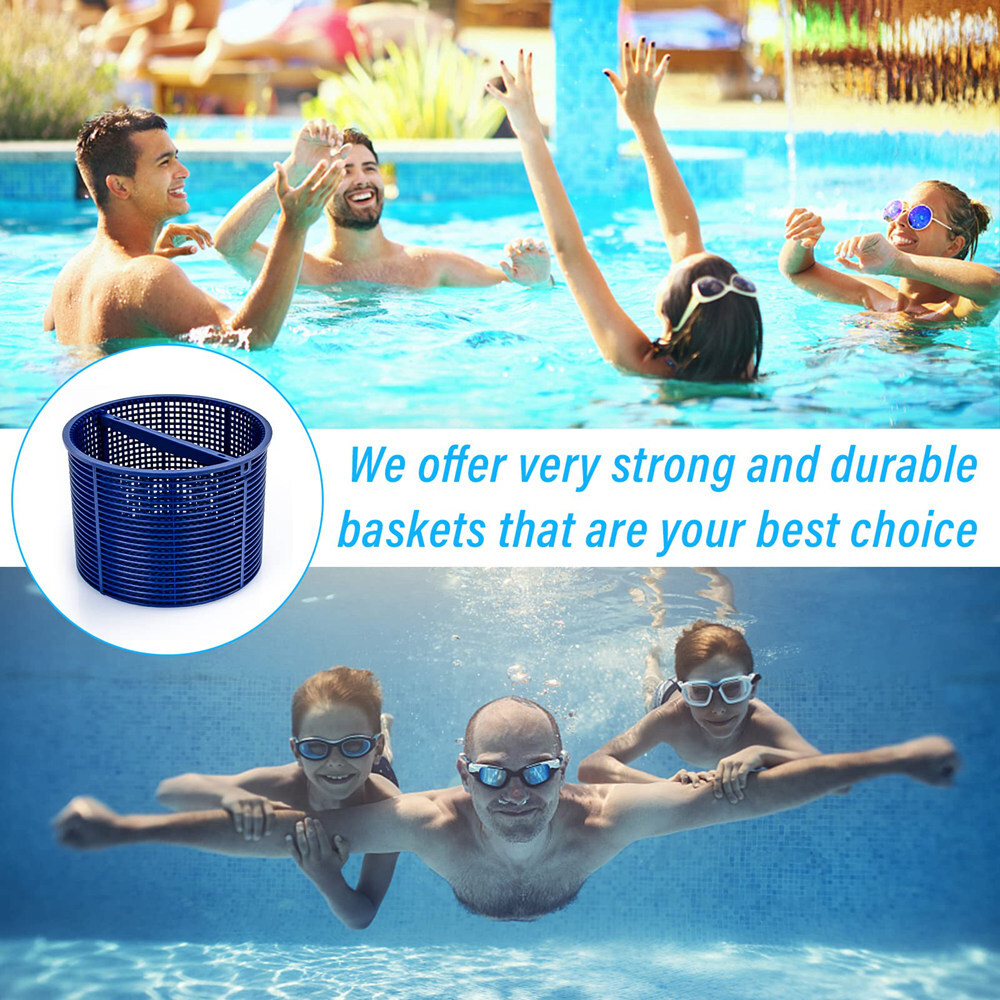 Pool Skimmer Basket Filter Basket B-152 Replacement Strainer Basket with Handle
