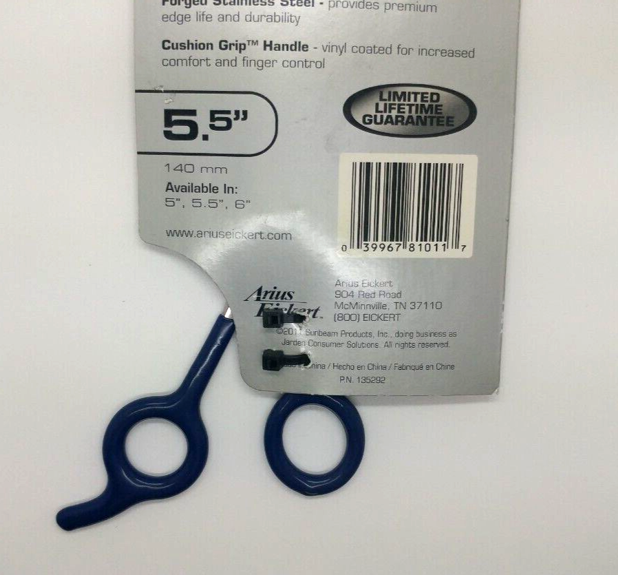 Arius Eickert Professional Eclipse 5.5" Long Barber Salon Stylist Shear Scissors
