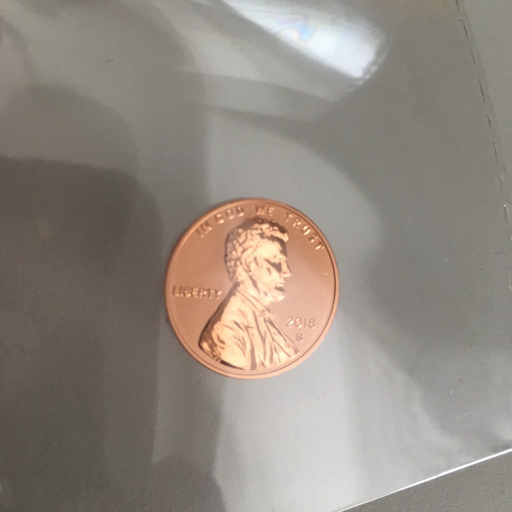 2018 S, REVERSE Proof Lincoln Cent **** 199,116 mintage ****