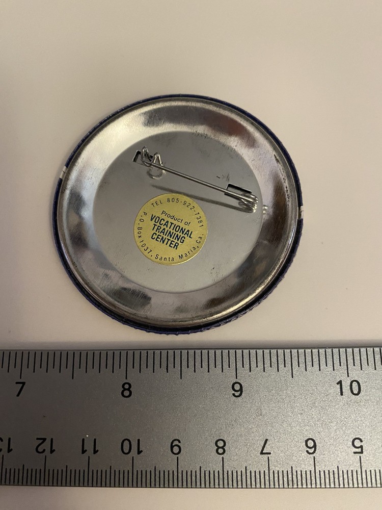 Staffel For 4th District Supervisor Pin Back Button P94