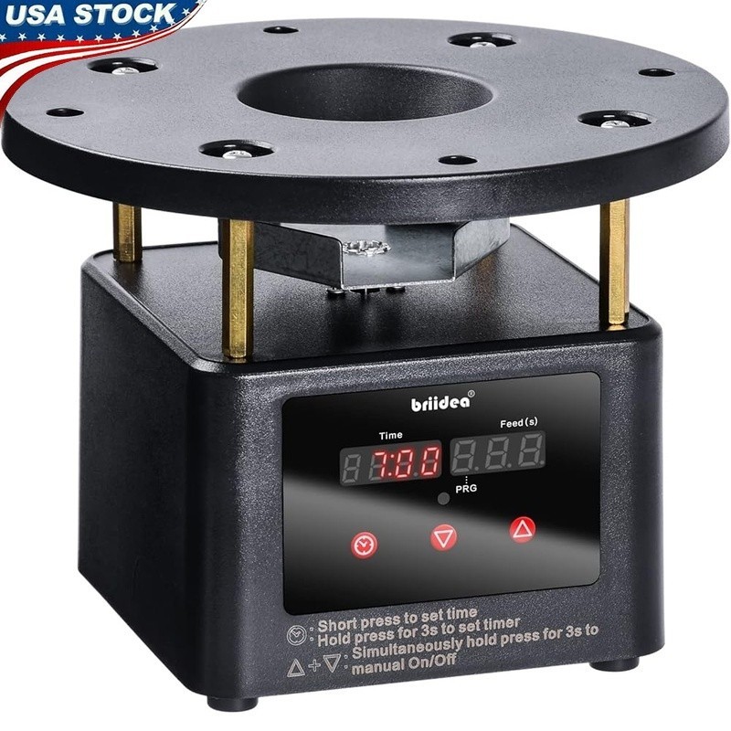 Programmable Digital Deer Feeder Timer Automatic Durable Waterproof Feeding New