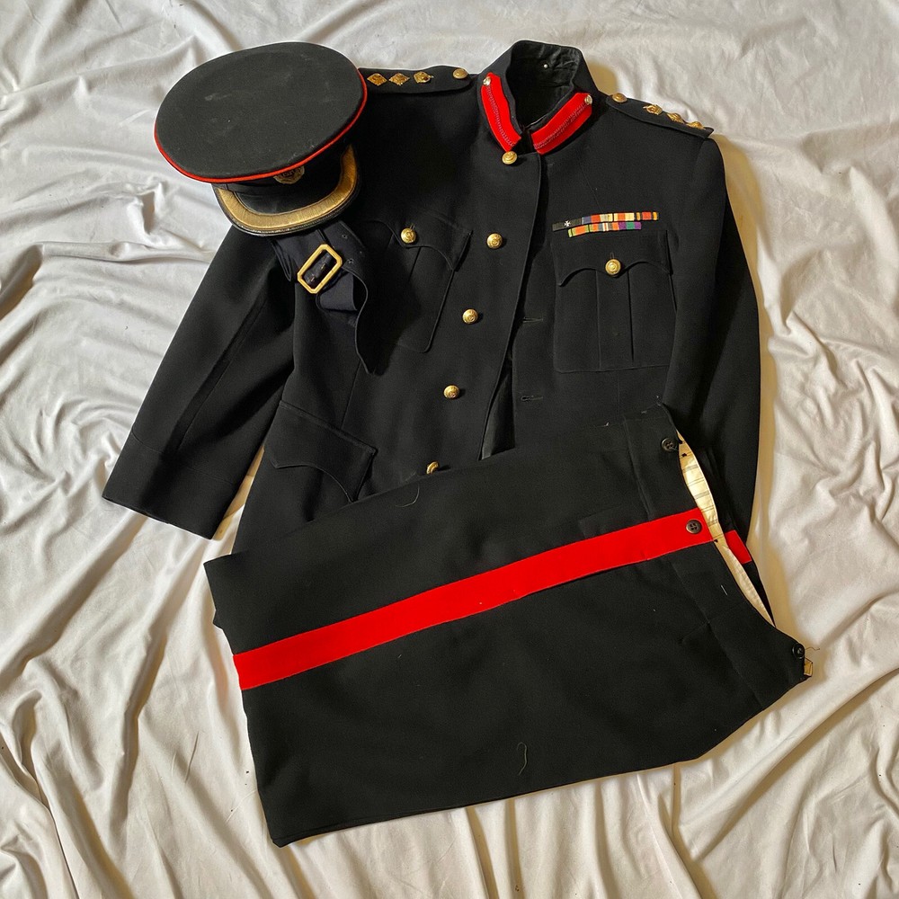 Korean War British Royal Engineers Full Uniform Named Colonel