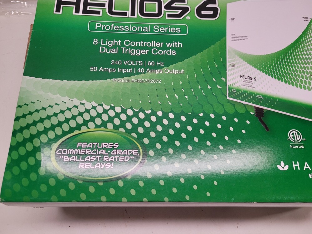 Titan Controls Helios 6 8 Light Controller with Dual Trigger Cords 240V