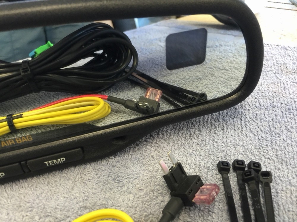 03-06 Silverado Sierra Compass Temperature Auto Dimming Mirror Upgrade Kit