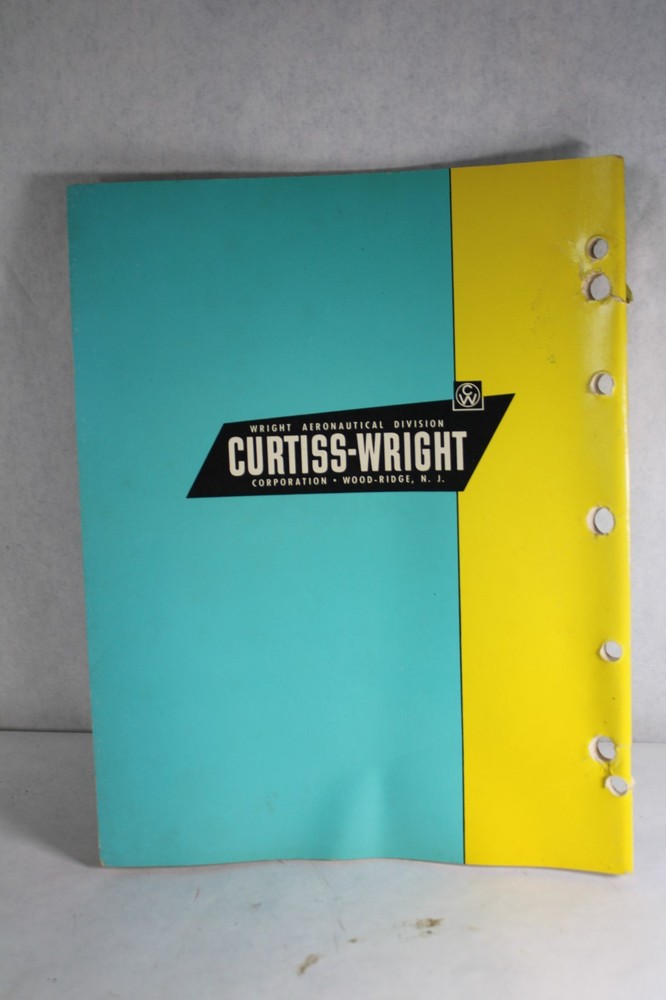 Curtiss-Wright Trouble Shooting for Optimum Performance September 1962-Original