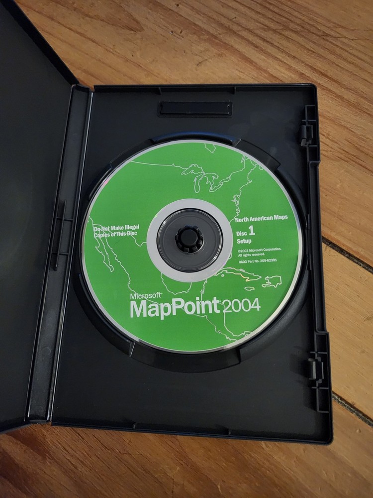 Microsoft MapPoint 2004