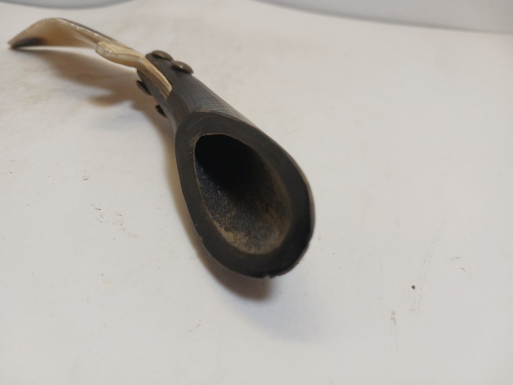 Vintage Bone Knife With Horn Handle