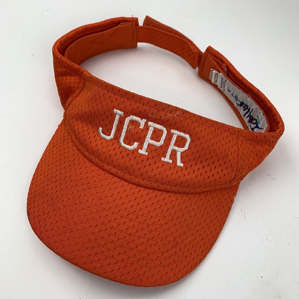 JCPR Orange Youth Visor Cap Hat Adjustable