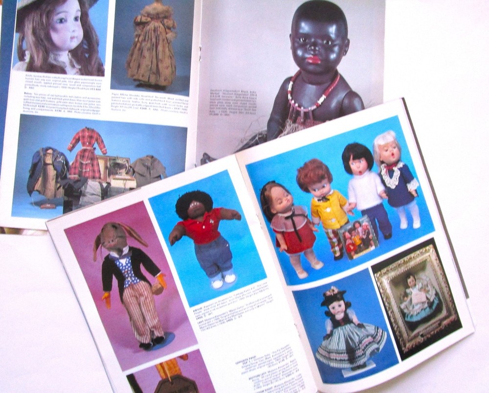 TWO ISSUES DOLL VALUES, 1985 - HOBBY HOUSE PRESS - 1400 ITEMS