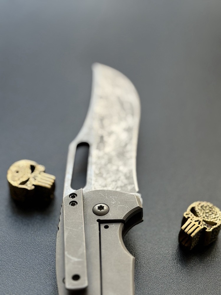 Mikkel Willumsen Knives Angel Eye Frame Lock Folder