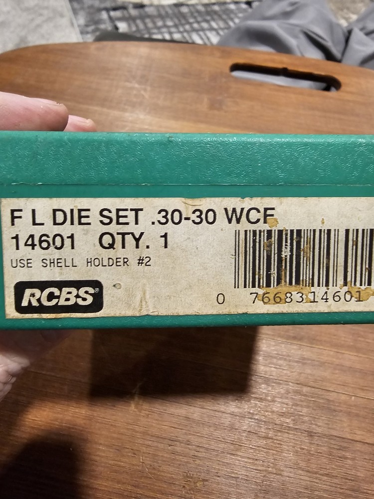 Rcbs FL Die Set 30-30 Wcf 14601 Reloading