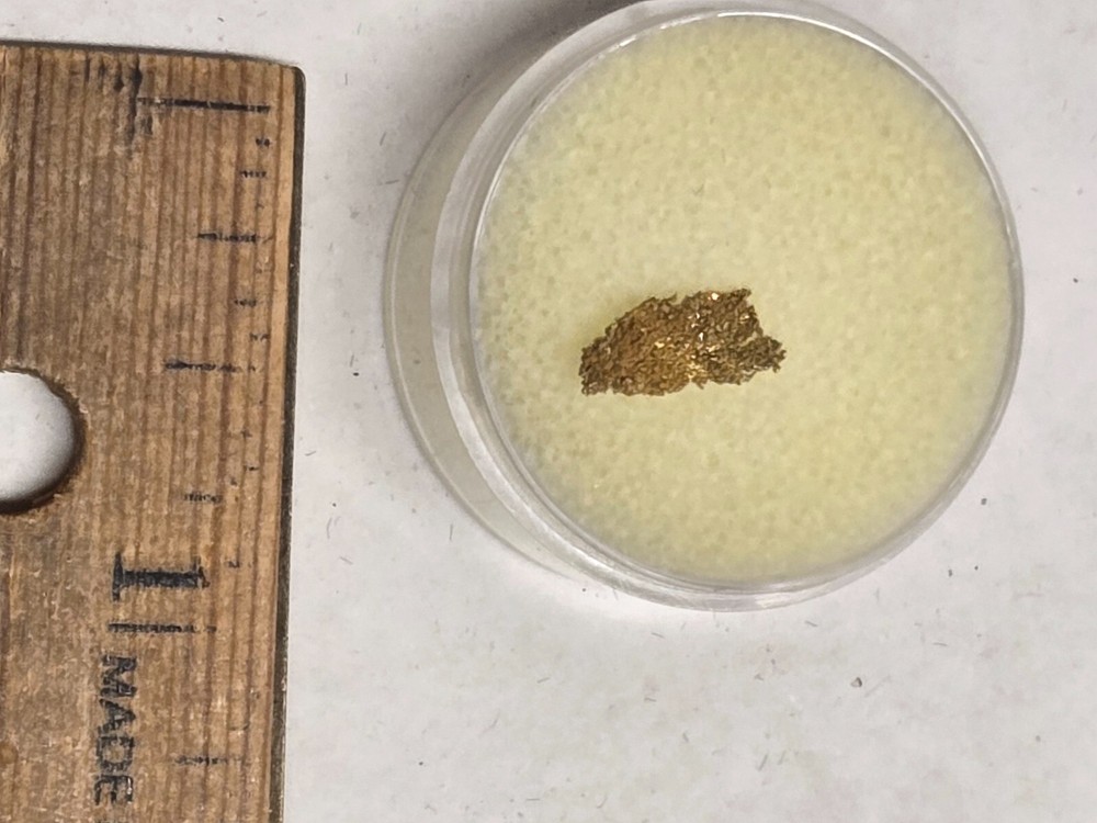 Beautiful Round Mountain Gold specimen