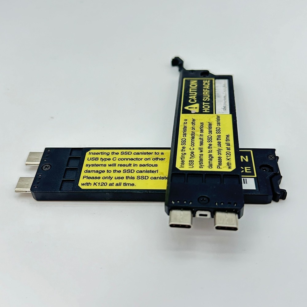 2pcs Original For GETAC K120 SSD Canister Caddy Removable