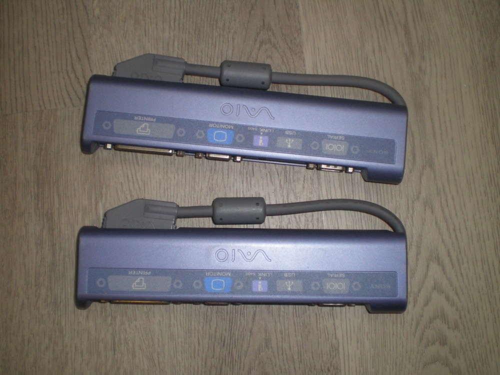 (2)  SONY PCGA-UPR5 VAIO iLINK PORT REPLICATORS