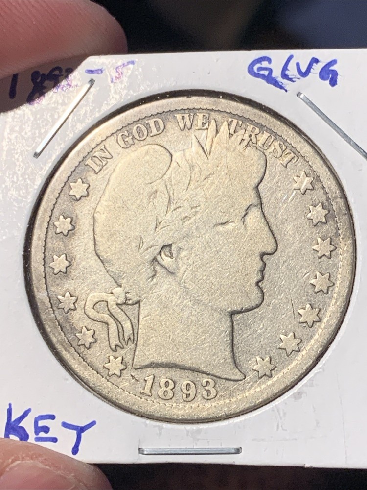 1893-s Barber Half. VG. 201692